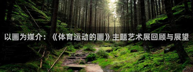 一竞技官方正版app集团官网首页:以画为媒介:《体育运动的画